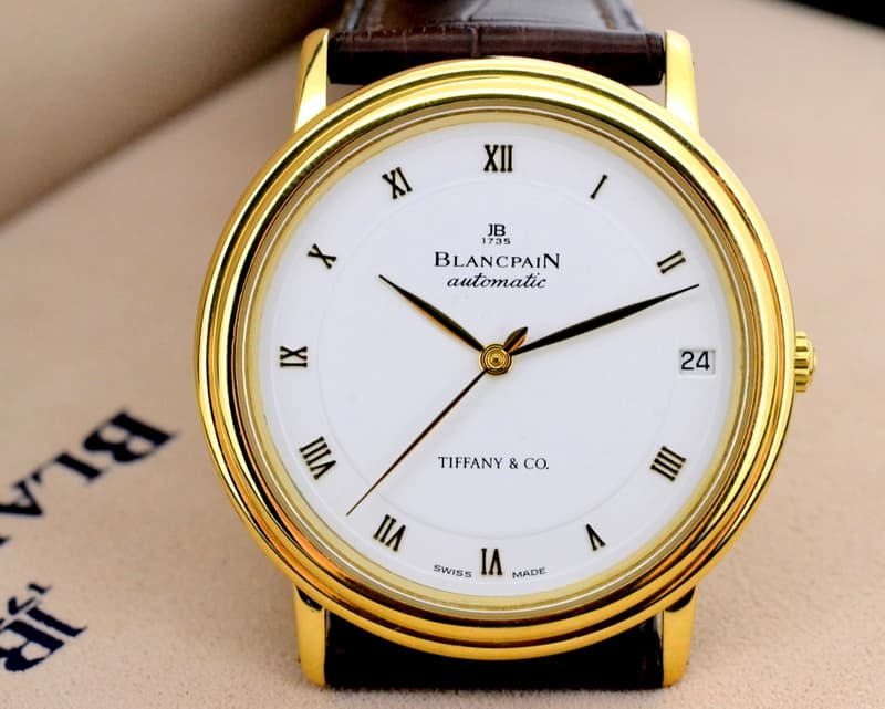 Blancpain Ultra Slim Automatic Rare 'Tiffany' Dial