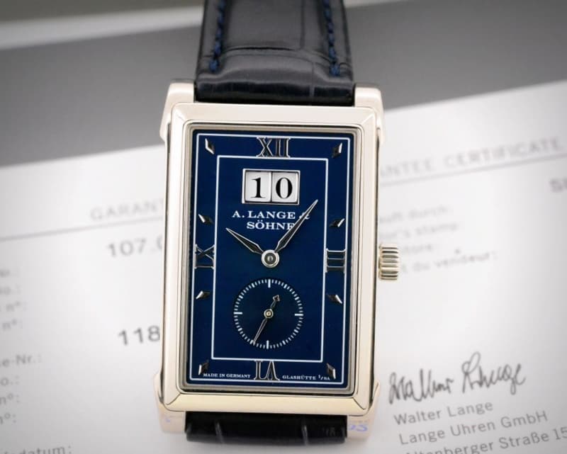 A. Lange and Sohne Cabaret 18K White Gold