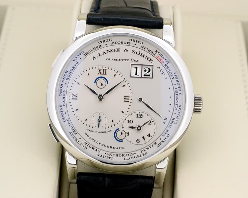 A. Lange and Sohne Lange 1 Time Zone Platinum 