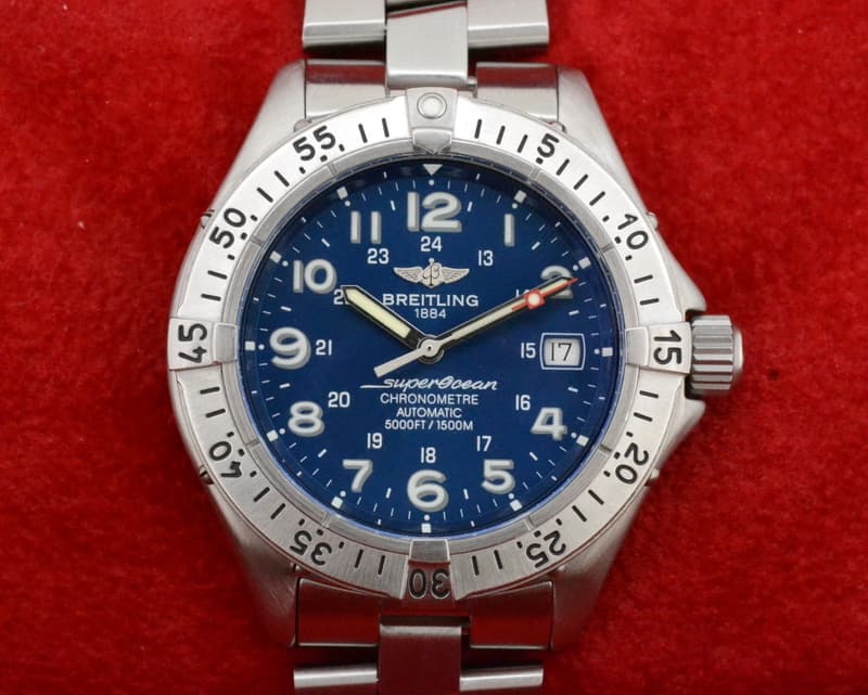 Breitling SuperOcean SS Blue Dial