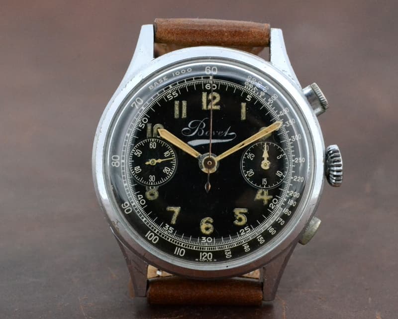 Bovet Vintage Mono-Rattrapante Chronograph SS 