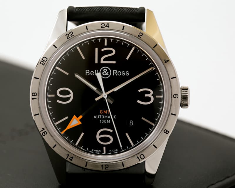 Bell & Ross Vintage BRV123 Officer Black Dial