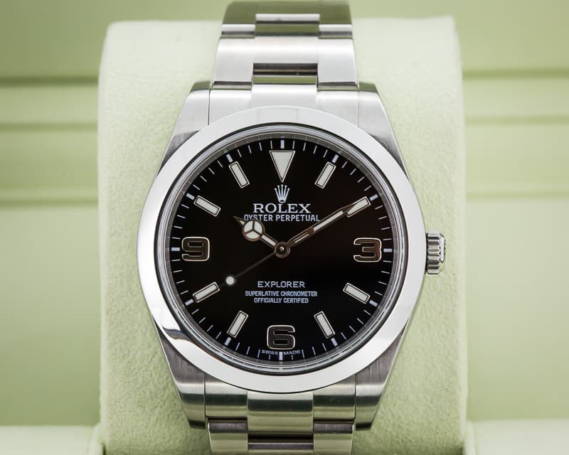 Rolex Explorer I 39MM SS / SS


