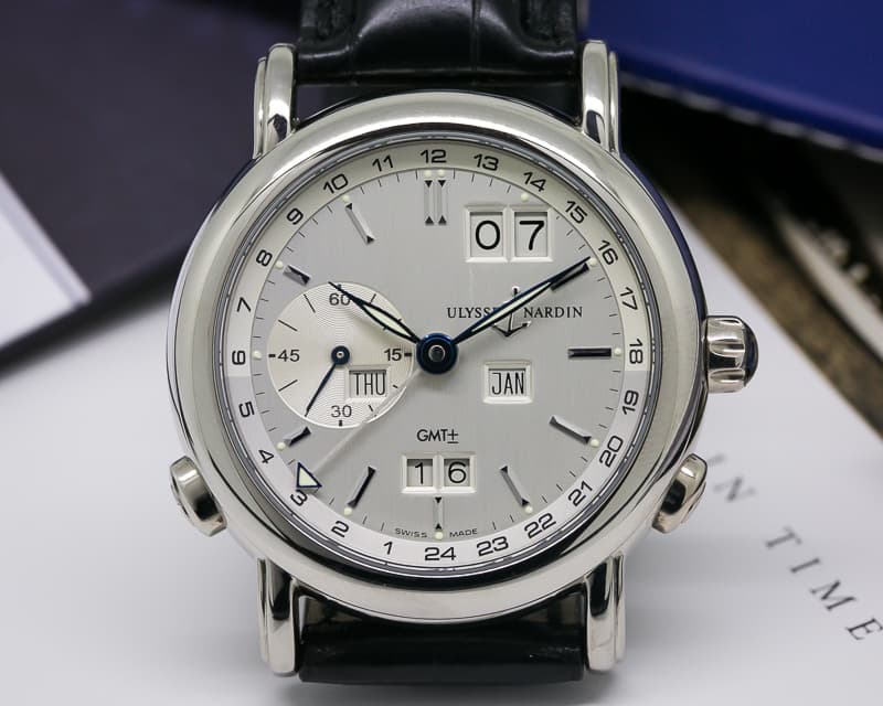 Ulysse Nardin GMT Perpetual Calendar 18K White Gold 38MM