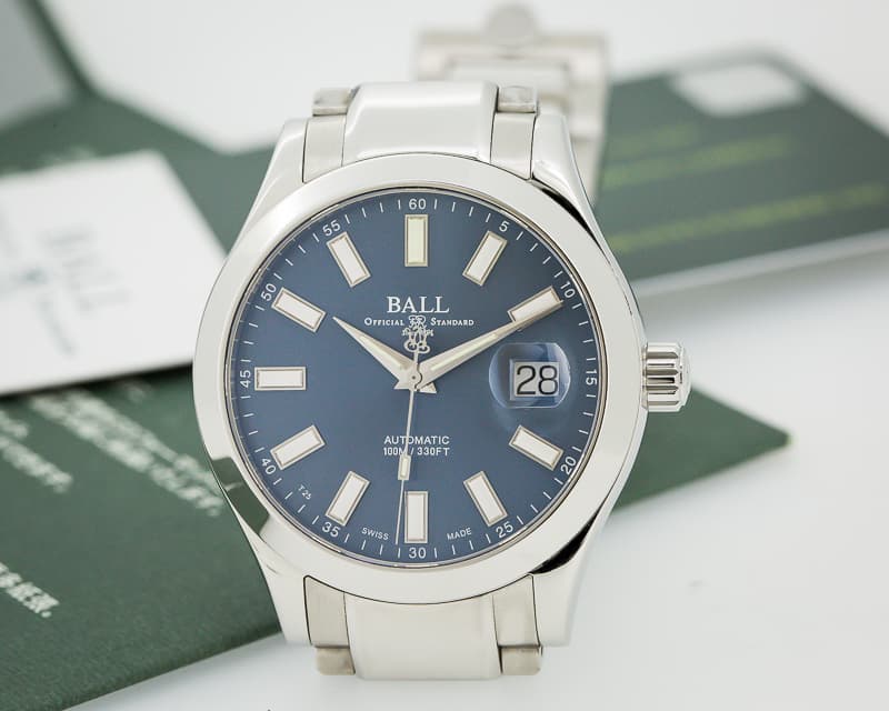 Ball Engineer II Marvelight SS Blue Dial