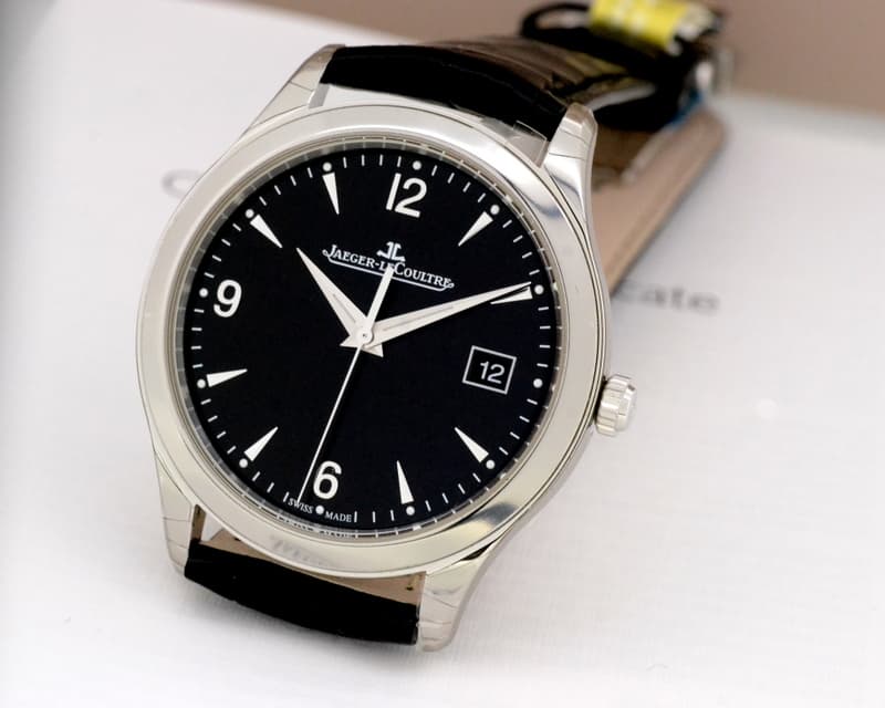 Jaeger LeCoultre Master Control Automatic SS Black Dial NOVELTY