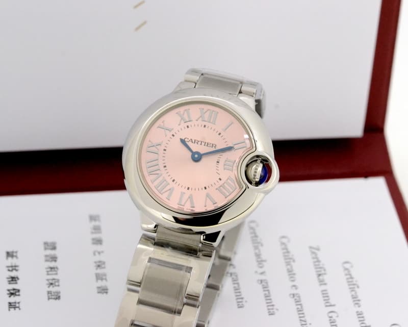 Cartier Ballon Bleu Ladies SS Quartz 28MM