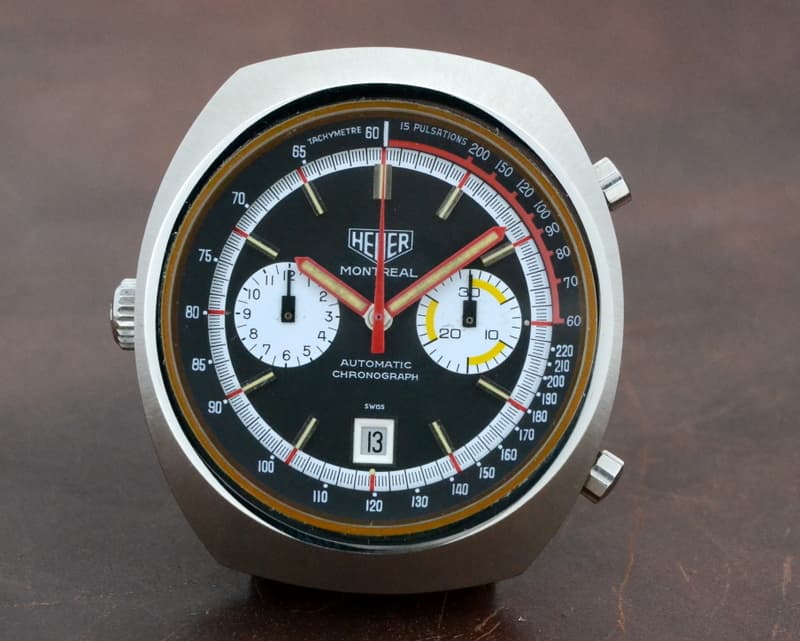 Heuer Vintage Montreal Calibre 12 SS / SS 