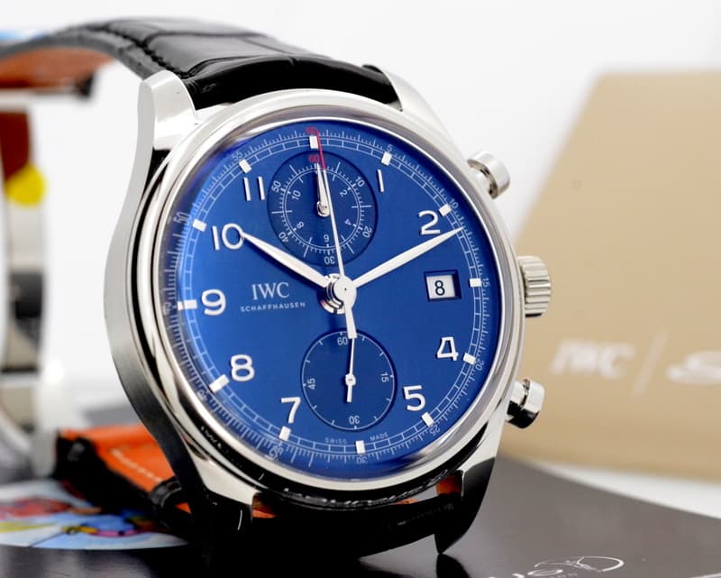 IWC Portuguese Chronograph Classic SS Laureus Limited Edition 