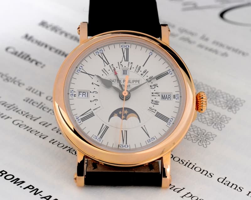 Patek Philippe Retrograde Perpetual Calendar 18K Rose Gold