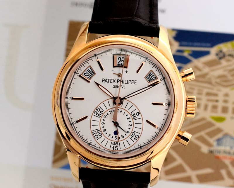 Patek Philippe Annual Calendar Chronograph 18K Rose Gold

