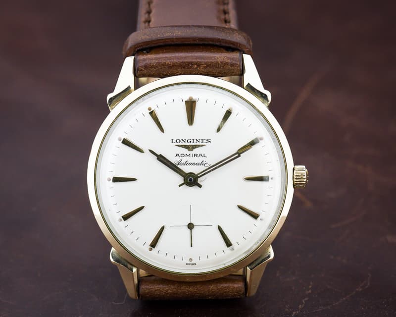 Longines Vintage Admiral Automatic 10K Yellow Gold Filled