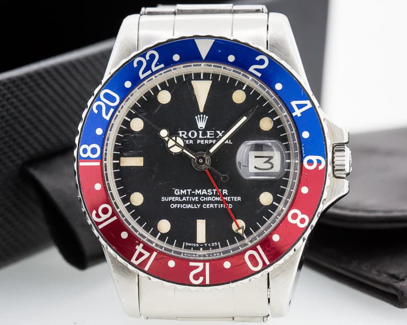 Rolex Vintage GMT Master Blue / Red "Pepsi Bezel" "Small Hand"