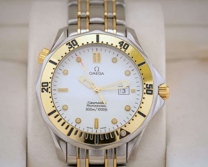 Omega Seamaster Pro White 18K/Steel
