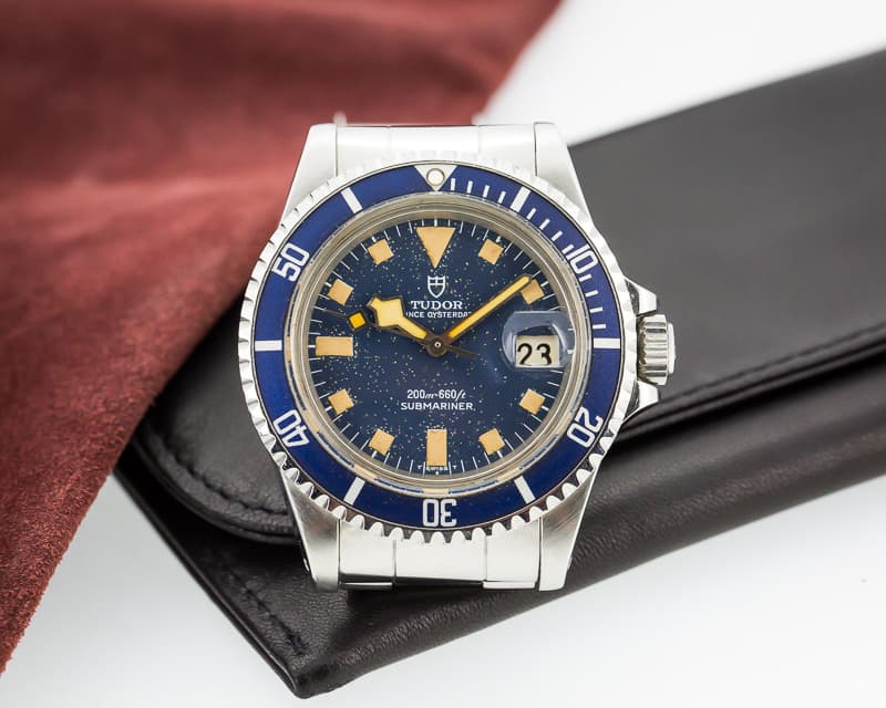 Tudor Vintage Snowflake Submariner Blue Dial / Blue Bezel
