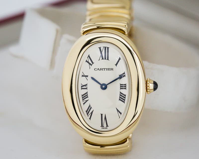 Cartier Baignoire 18K YG / Bracelet 