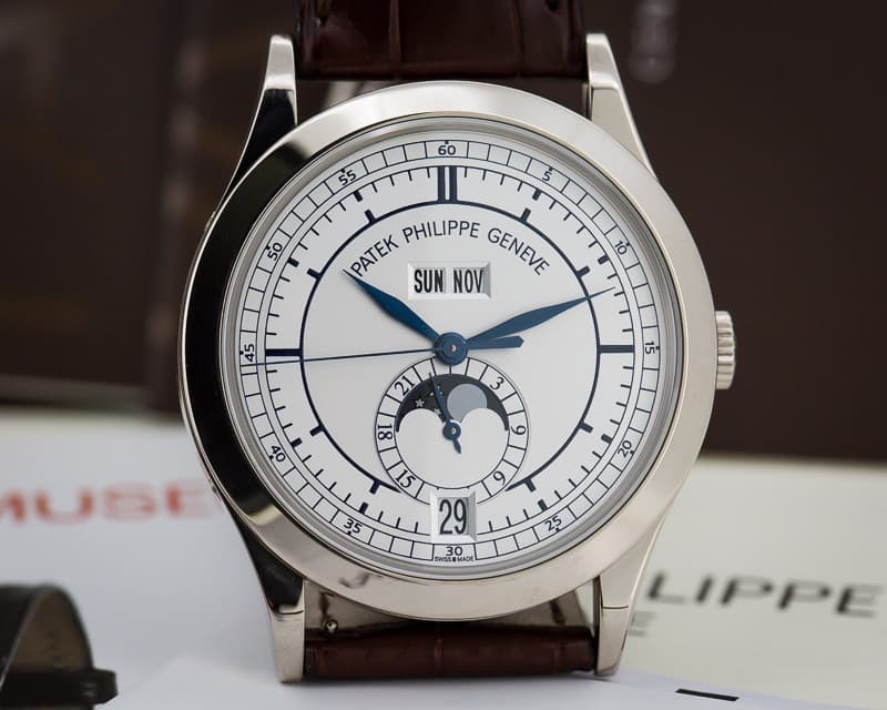 Patek Philippe Annual Calendar Sector Dial 18K White Gold