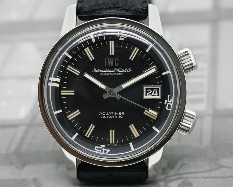 IWC Vintage Aquatimer Automatic SS / Rubber Circa 1977