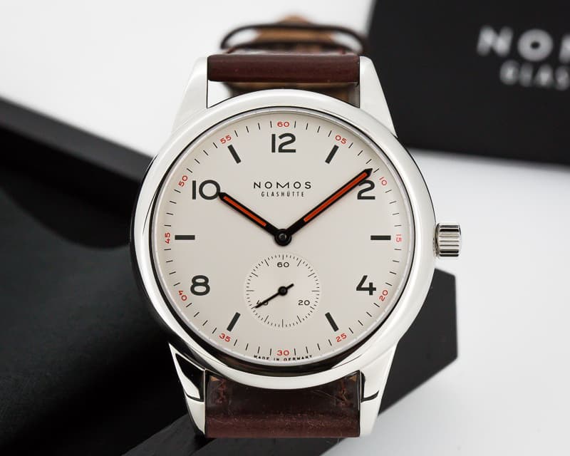 Nomos Club Automat SS Silver Dial