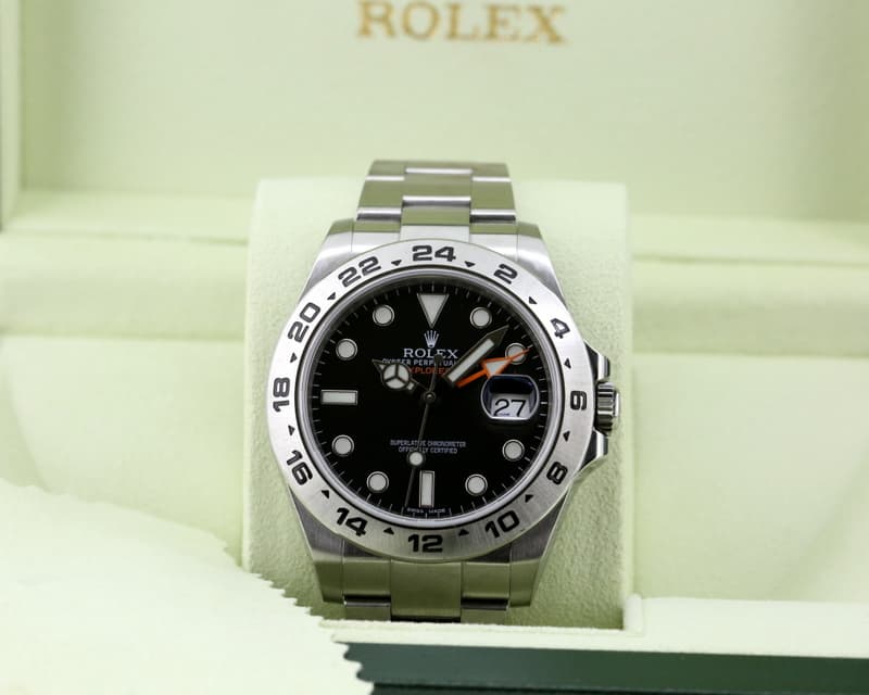 Rolex Explorer II Black Dial 