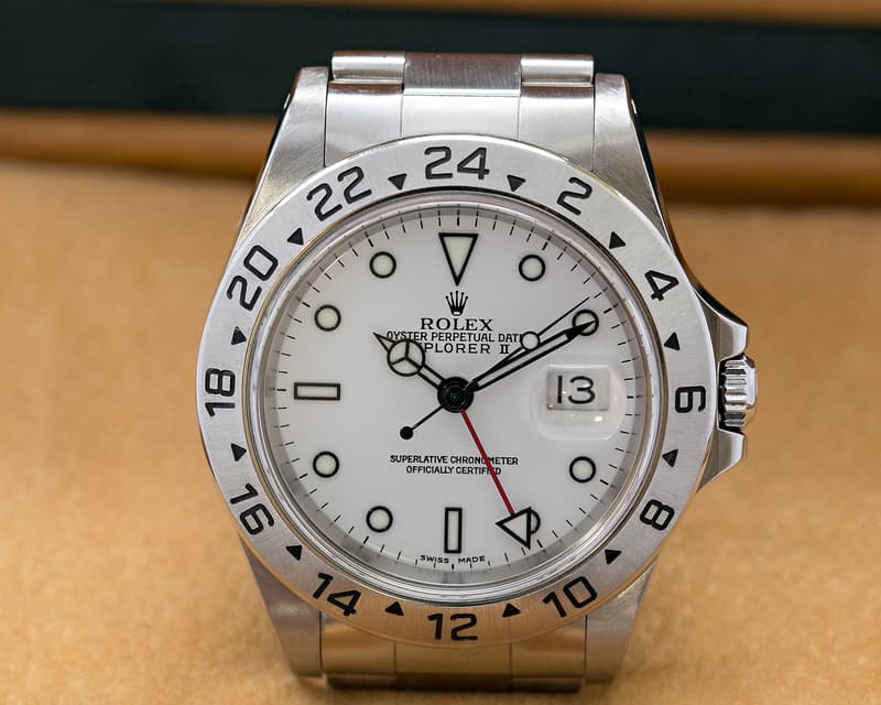 Rolex Explorer II White Dial 