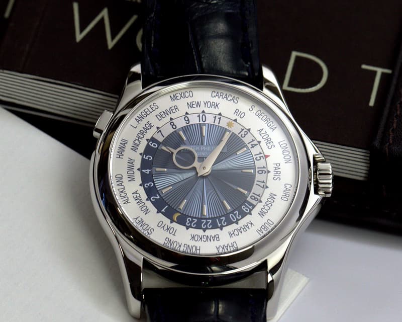 Patek Philippe World Time Platinum 