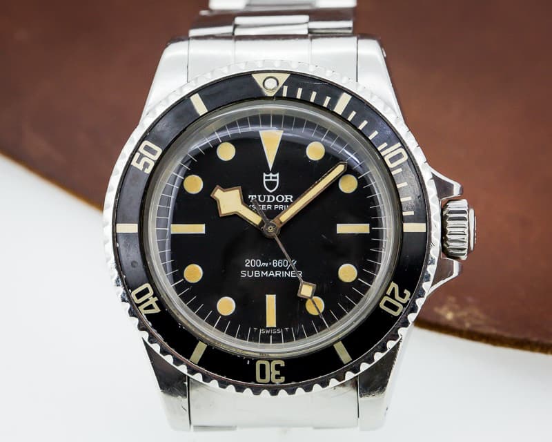 Tudor Vintage Snowflake Submariner No Date Black Dial