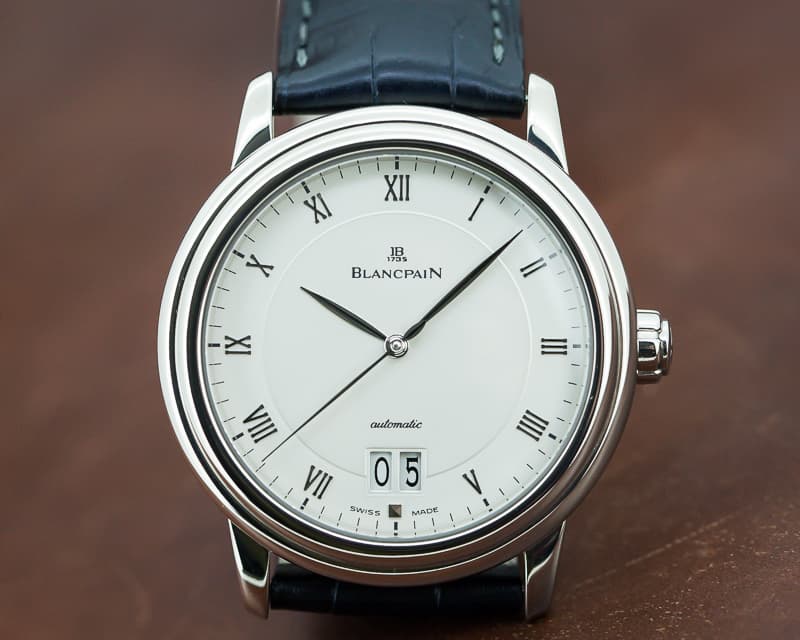 Blancpain Villeret Big Date 18K White Gold