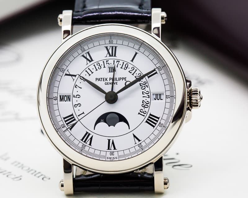 Patek Philippe Retrograde Perpetual Calendar 18K White Gold