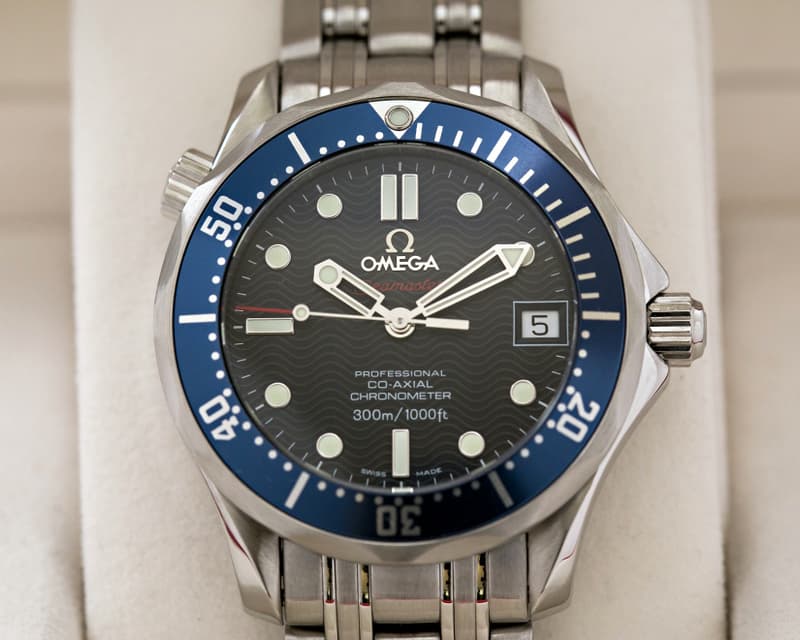 Omega Seamaster Pro Blue Mid-Size Co-Axial Automatic