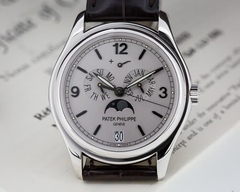 Patek Philippe Advanced Research Annual Calendar 18K White Gold LIMITED