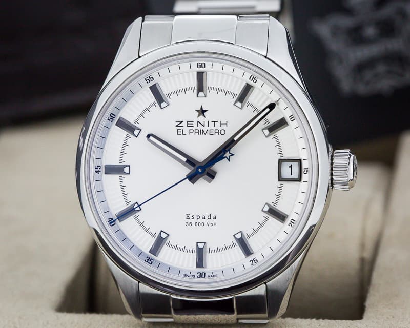 Zenith El Primero Espada Silver Dial SS / SS