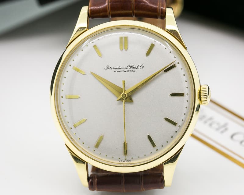 IWC Caliber 89 18K Yellow Gold Circa 1956