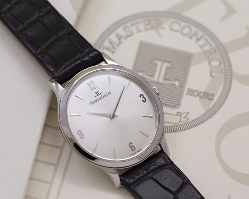 Jaeger LeCoultre Master Ultra Thin SS / Silver Dial 