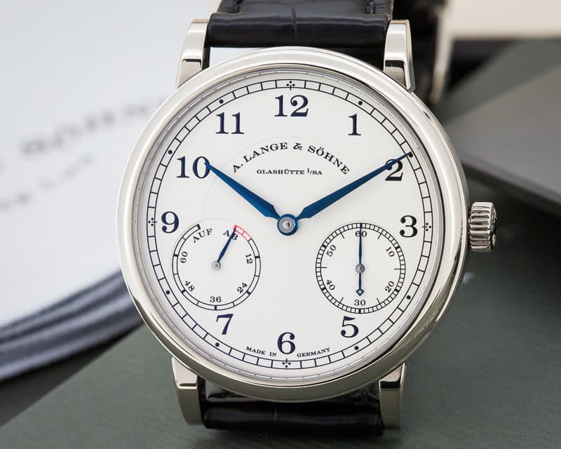 A. Lange and Sohne 1815 Up & Down 18K White Gold