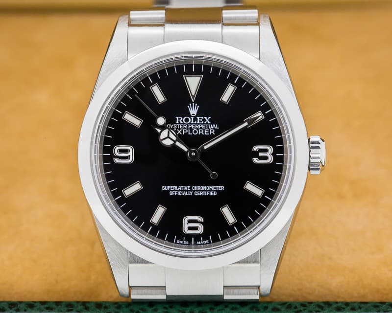 Rolex Explorer I 36MM SS / SS



