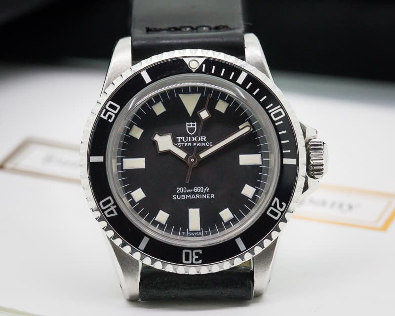 Tudor Submariner Black Matte Dial "Snowflake" No-Date