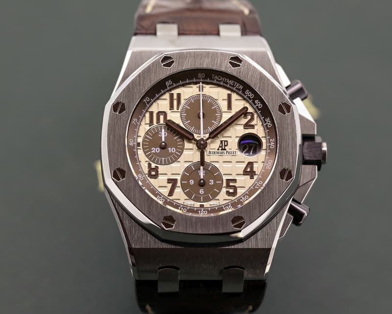 Audemars Piguet Royal Oak Offshore SAFARI SS / Alligator