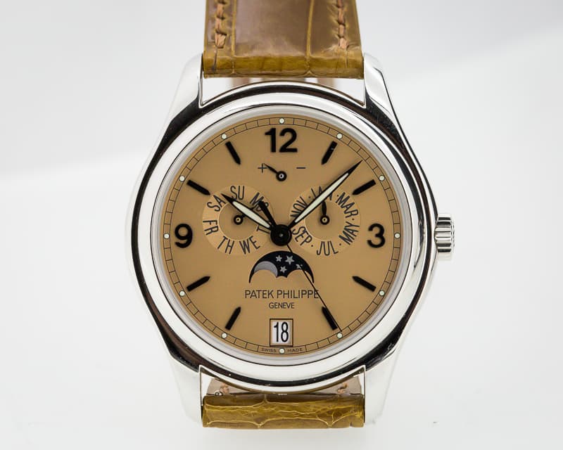 Patek Philippe Advanced Research Annual Calendar Platinum Salmon Dial Limited