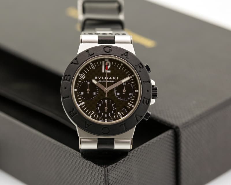 Bulgari Diagono Aluminum Carbon Fiber Chronograph