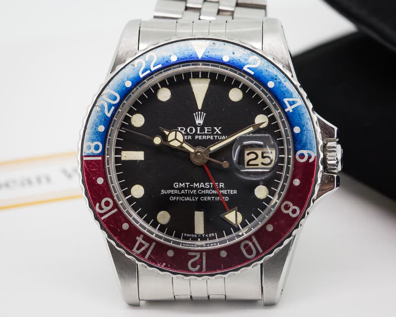 Rolex GMT Master Blue / Red "Pepsi Bezel" Circa 1965
