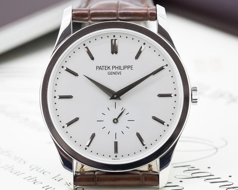 Patek Philippe Calatrava 18K White Gold Manual Wind
