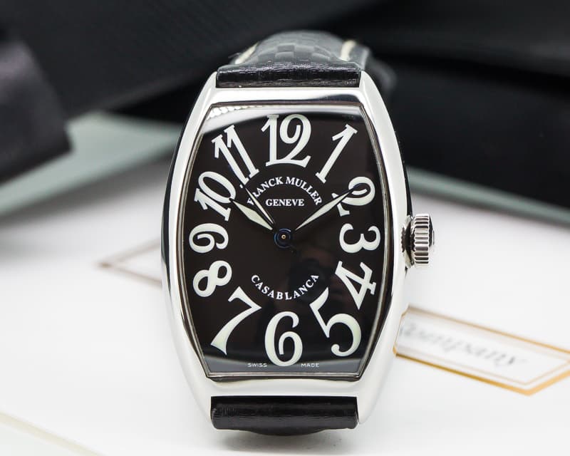 Franck Muller Casablanca Black Dial SS 5850 for Sale | European 