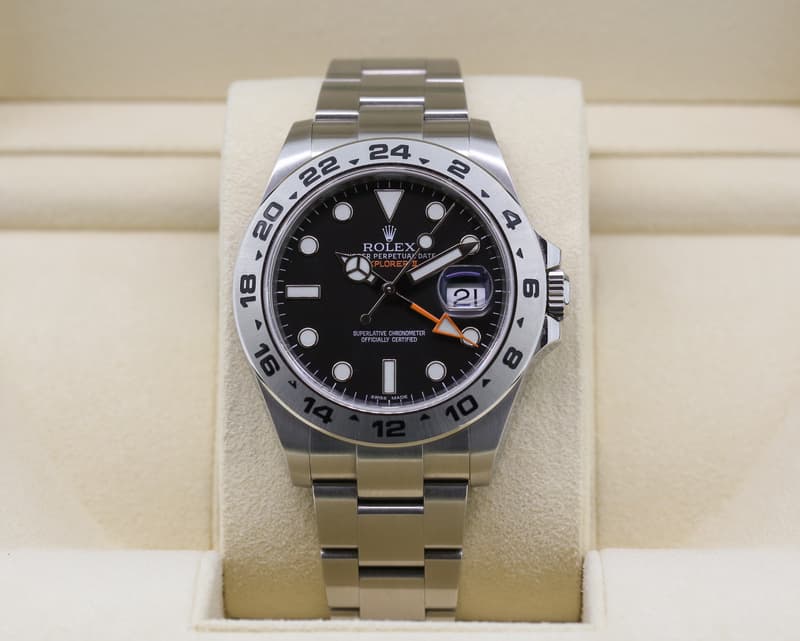 Rolex Explorer II Black Dial 