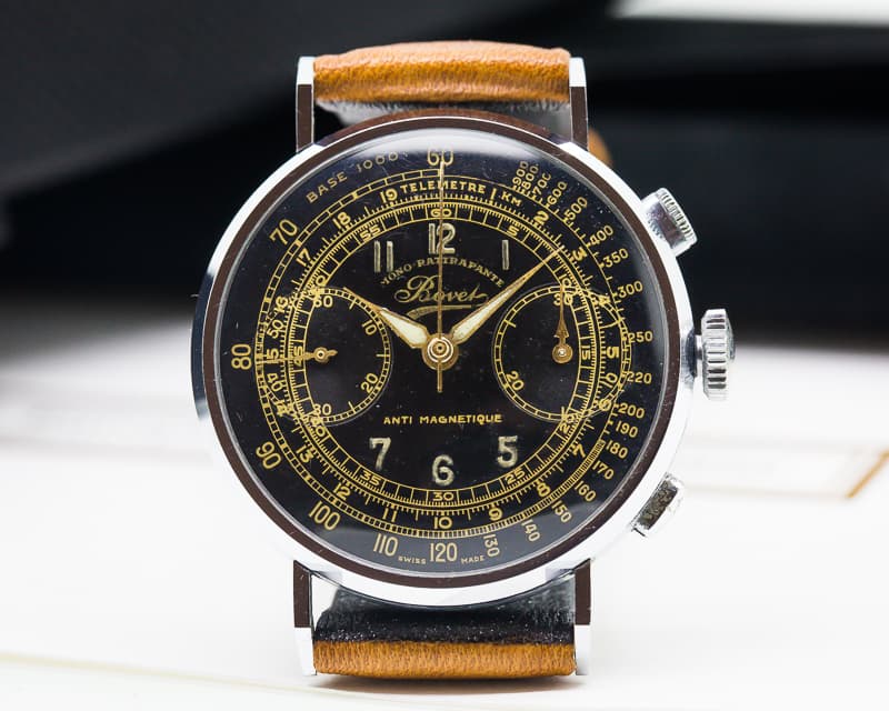 Bovet Vintage Mono-Rattrapante Chronograph SS SHARP CASE