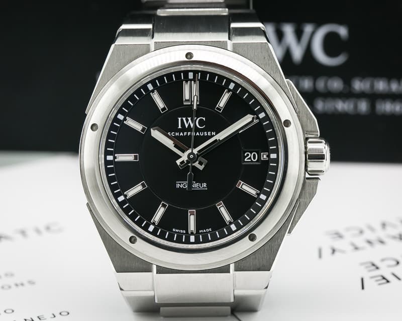 IWC Ingenieur Black Dial SS / SS