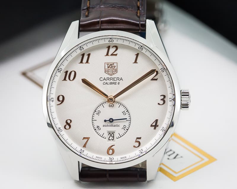 TAG Heuer Carrera Heritage Silver Dial Automatic SS