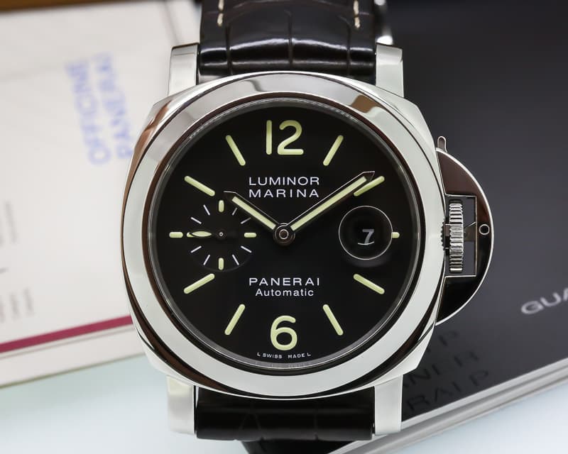 Panerai Luminor Automatic SS Black Dial 
