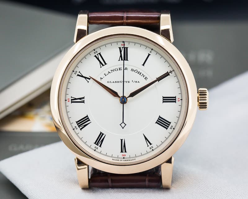 A. Lange and Sohne Richard Lange 18K Rose Gold