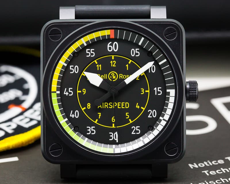 Bell & Ross BR 01 AIRSPEED Black PVD Limited